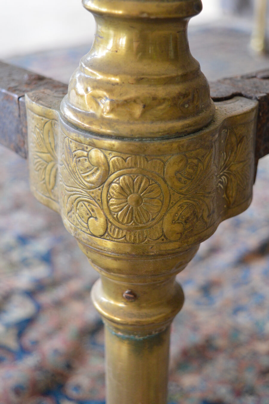 Antiquariato Letto in bronzo a baldacchino Carlo X